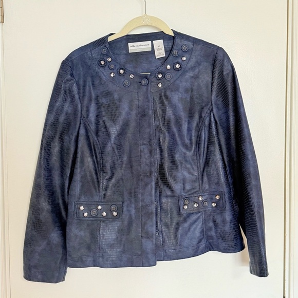 Blue Suede Blazer - Picture 1 of 4